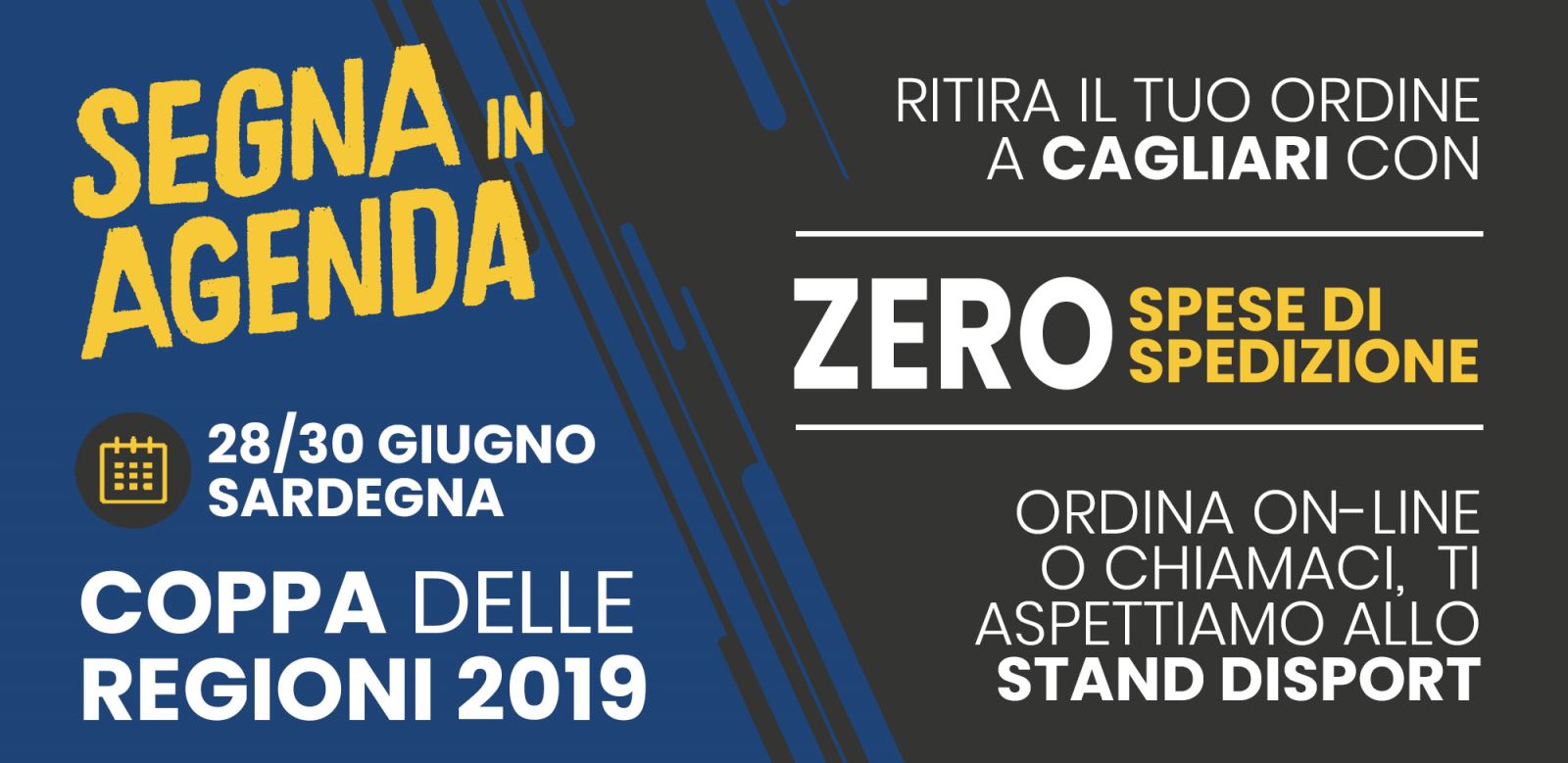 Siamo presenti alla Coppa Italia Delle Regioni 2019 Cagliari